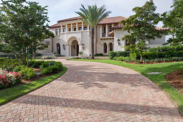 Permeable Paver Driveway in Miramar, FL